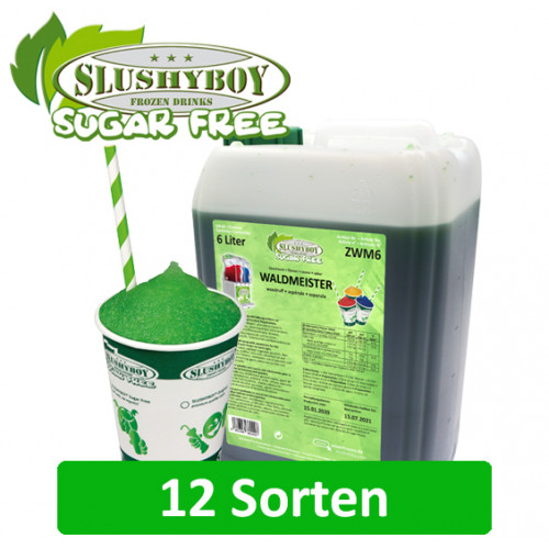 SLUSHYBOY® Sugar Free 6-Liter Kanister