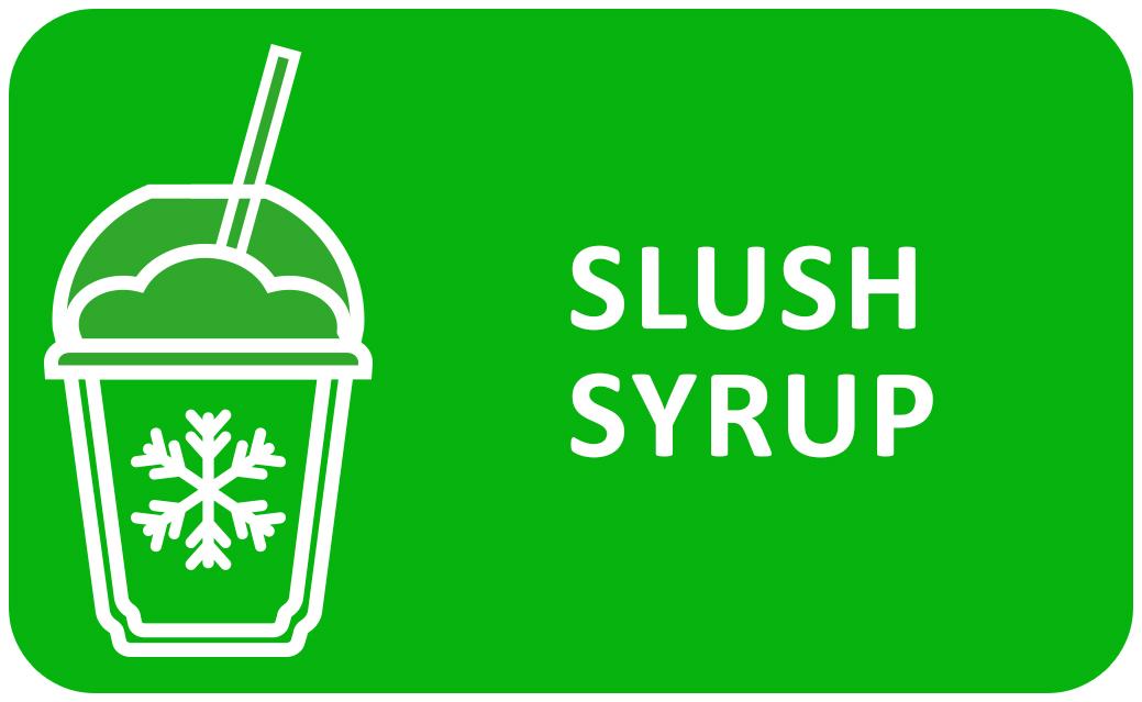 Slush Syrup original, sugar free, organic