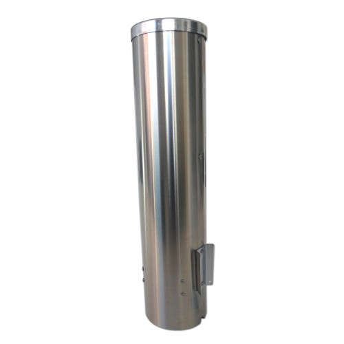 Cup dispenser, M size, stainless steel
