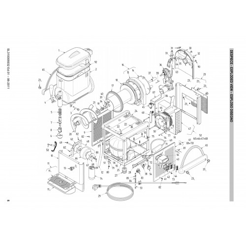 Getriebemotor GBG/SENCOTEL, Granismart/Granicream/Spin