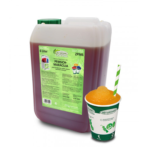 Slush Sirup Pfirsich-Maracuja - 6 Liter