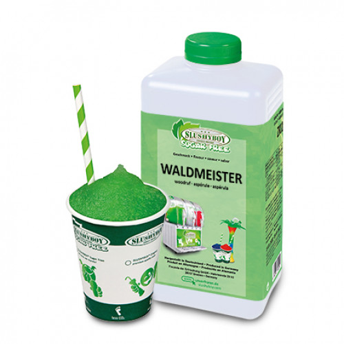SLUSHYBOY® Sugar Free Waldmeister - 1 Liter Flasche