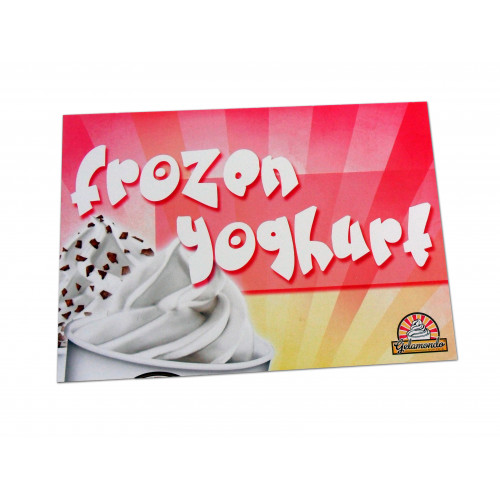 Sortenschild "Frozen Yoghurt"